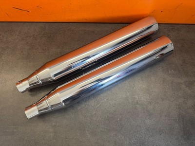 Auspuff Harley Davidson Softail Fat Boy Slim Street Bob M8 Endtöpfe Muffler