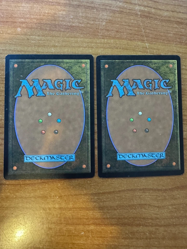 Magic MTG Plated Geopede Zendikar x2 Signed Eric Deschamps! LP/MP - Image 2 of 2