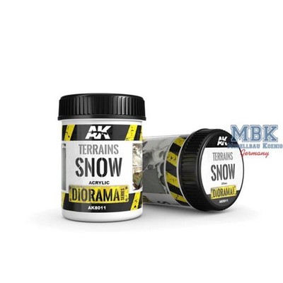 AK Interactive Terrains Snow - 250ml (Acrylic)
