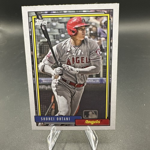 2021 Topps Update 1992 Topps Redux #T92-4 Shohei Ohtani Los Angeles Angels