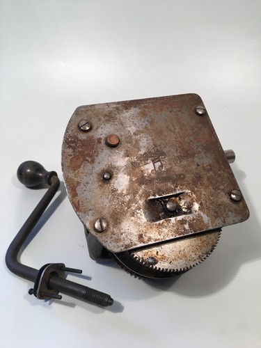Grammophon Motor / Columbia No 11 A / Funktionstüchtig mit Kurbel - Bild 10 von 10