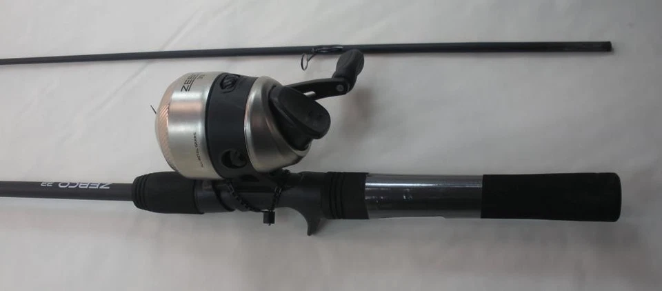 Zebco 2139235 33602MA 33 Canne À Pêche Spin Cast Combo 6 Pi. 2 Pc. - Photo 2/4