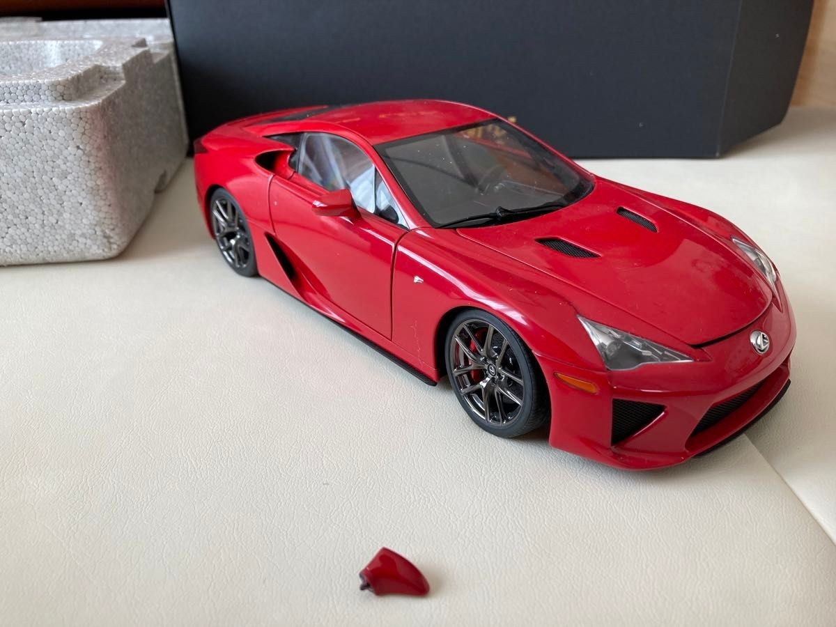 AUTOart 1/18 Lexus LFA Minicar Red Right mirror missing | eBay
