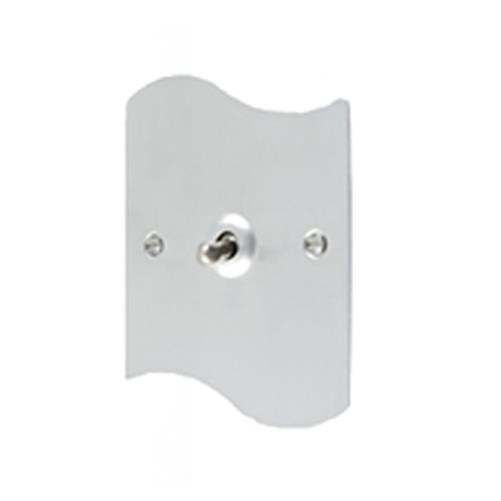 Litecraft Toggle Light Switch 10A Electrical Fitting - Polished Chrome Clearance