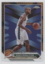 2023-24 Topps Chrome Orange Basketball Refractor Khris Middleton #67 1dd7