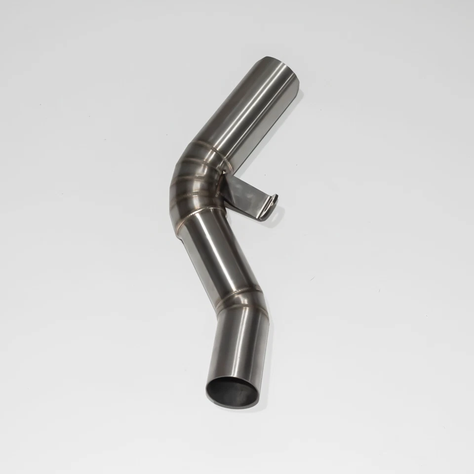 Tubo medio de enlace de escape modificado para Suzuki GSXR 600 GSXR 750 2008-2010 Foto 4 de 4