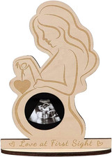 Incinta Cornice in Legno Immagine Ad Ultrasuoni Bambino, Donne, Madre Essere Ide