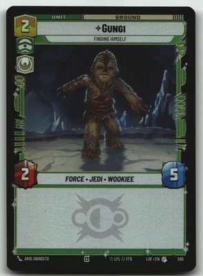 Gungi - Finding Himself (Foil) foil Uncommon Legends of the Force 595 NM