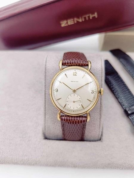 ZENITH VINTAGE IN 750 GELBGOLD