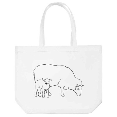Einkaufstasche ''Sheep And It's Lamb'' fürs Leben (BG00070650)