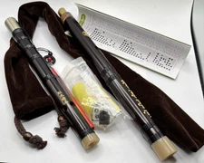 Professional 2 Sections Bitter Bamboo Flute Chinese Dizi Instrument Note E