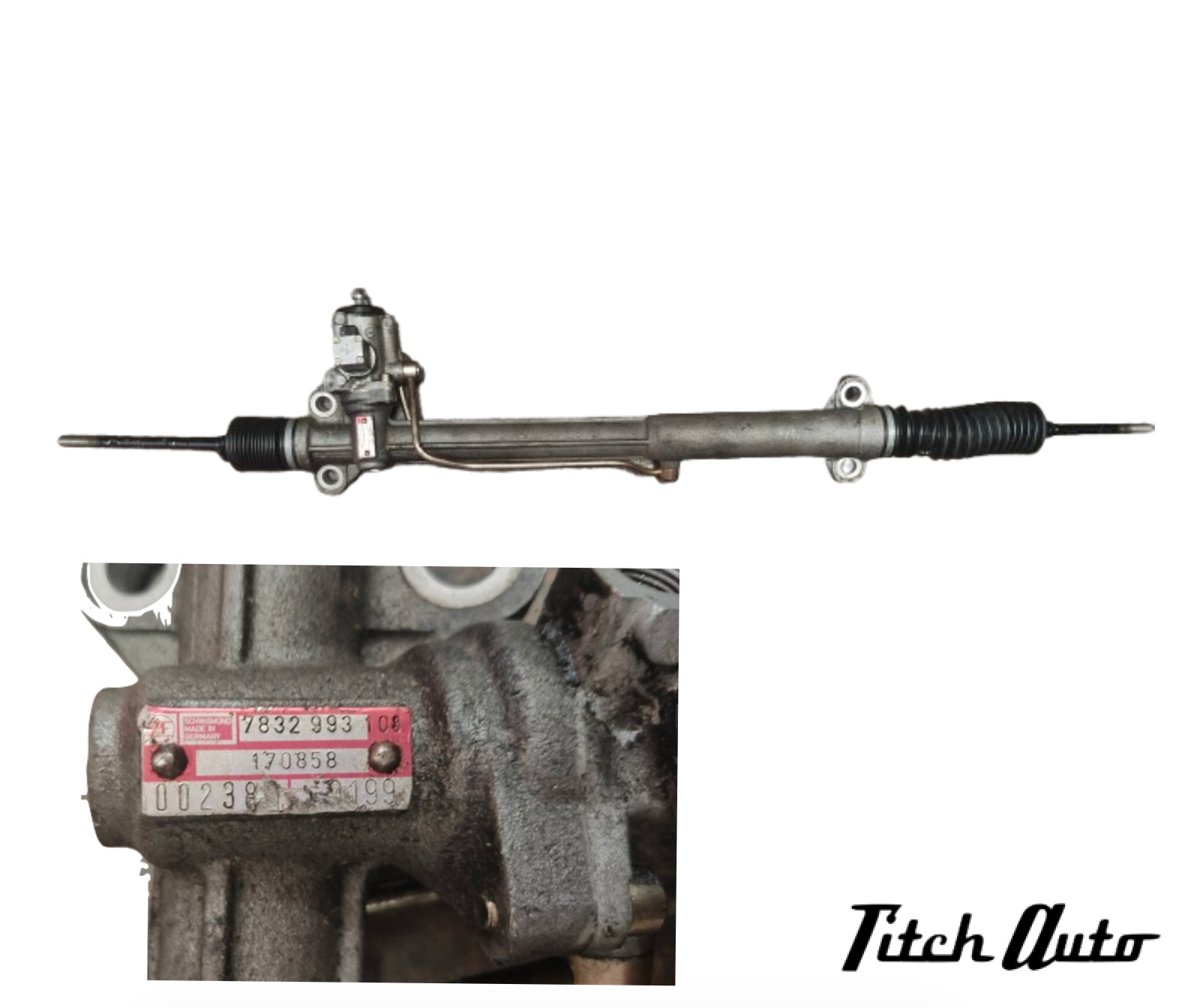 Ferrari 550 - 575 REMANUFACTURE AND RETURN Steering Rack Service