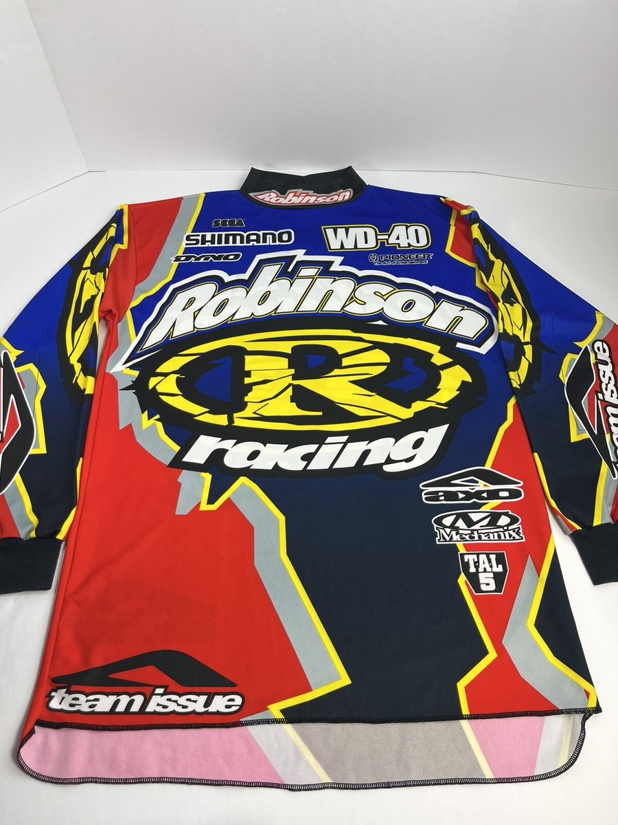 Rare Vintage Aussie Robinson Team Issue BMX Racing Jersey Large