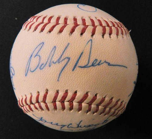 1984 Richmond Braves AAA Signed Autograph Baseball