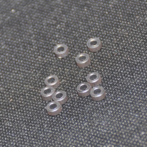 100 pièces perle de ferrite 4 x 2 x 2 mm inducteur bobine de noyau câbles anneaux ferreux filtre - Photo 5/5