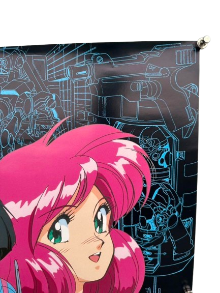 Bubblegum Crisis ! 2 GEO CLIMBERS Poster Rinna & Nene B2 Anime Art