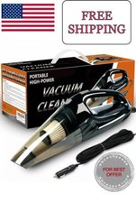 Powerful Car Vacuum Cleaner, Portable Wet&Dry Handheld strong Suction Car Vacuum