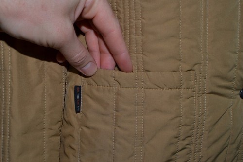 DAKS London beige gesteppte Jacke Haus kariert gefüttert Damen Größe M - Bild 6 von 11