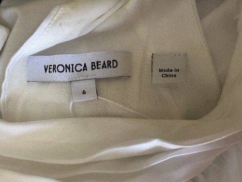 VESTIDO KINNEY BLANCO BARBA VERONICA NUEVO CON ETIQUETAS TALLA 6 - $498 - Imagen 5 de 7