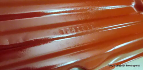 GM Buick 1242732 & 1242733 Stamped Steel Valve Covers, w/Rubber Gaskets, - Picture 2 of 5