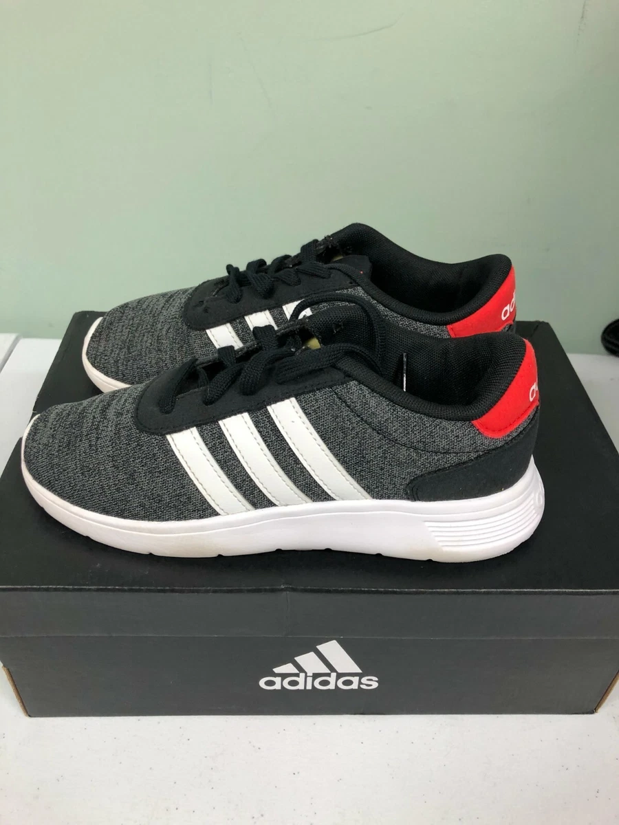Adidas lite racer k black sale