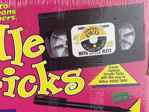 Blitz Doodle Tricks Video Kit DVD In Place Of The VCR Tape - Picture 13 of 15
