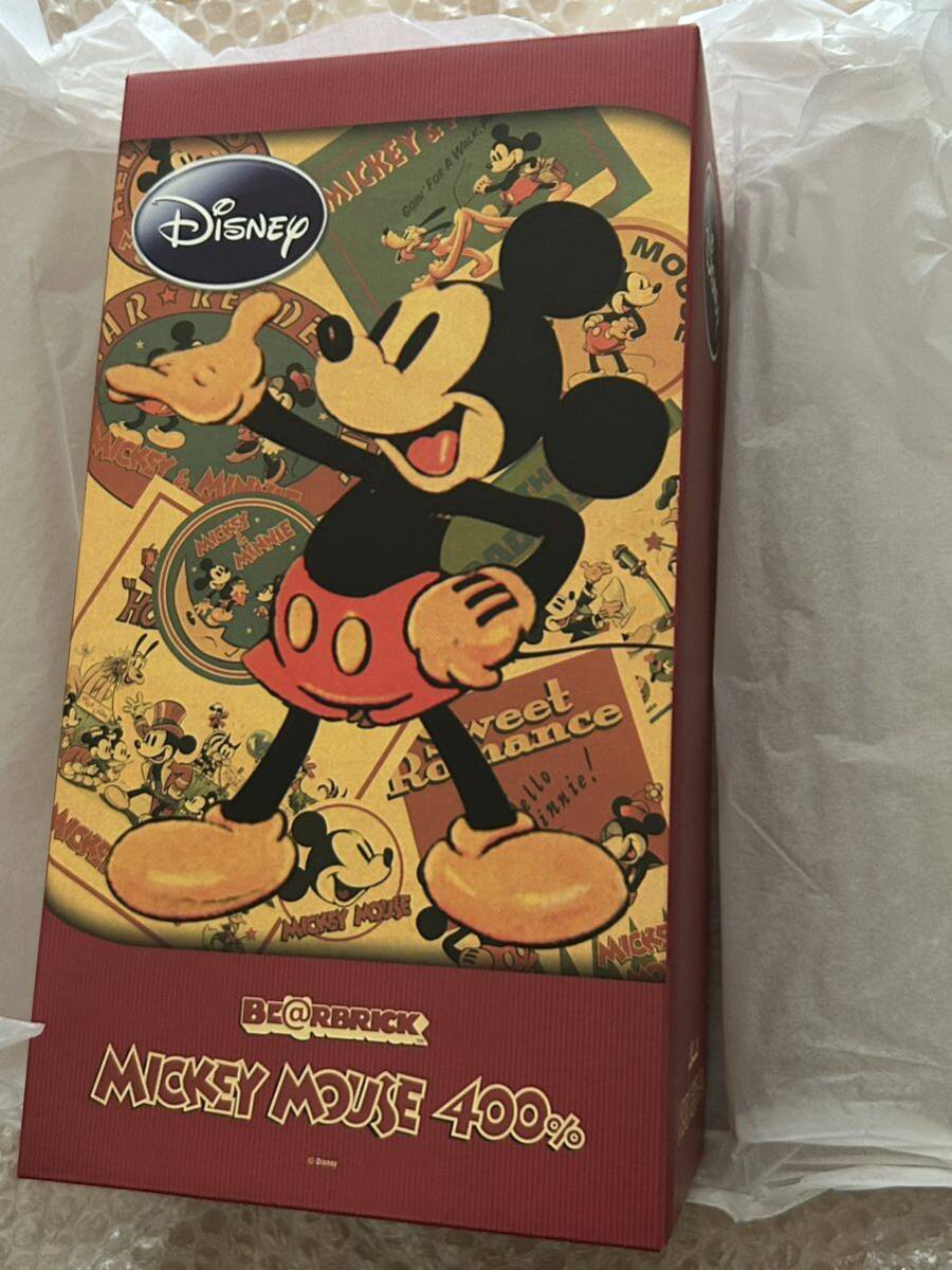 BE@RBRICK Mickey Mouse 400% Bearbrick Disney Medicom Toy BE@RBRICK Mickey Mouse 400% Bearbrick Disney Medicom Toy