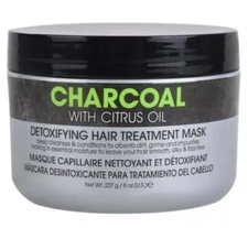 Hair Treatment Charcoal Detoxifying Masque with Citrus Oil 8oz By Hair Chemist