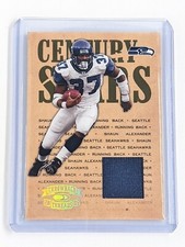 2005 Throwback Threads Century Stars Material Prime #20 Shaun Alexander /25