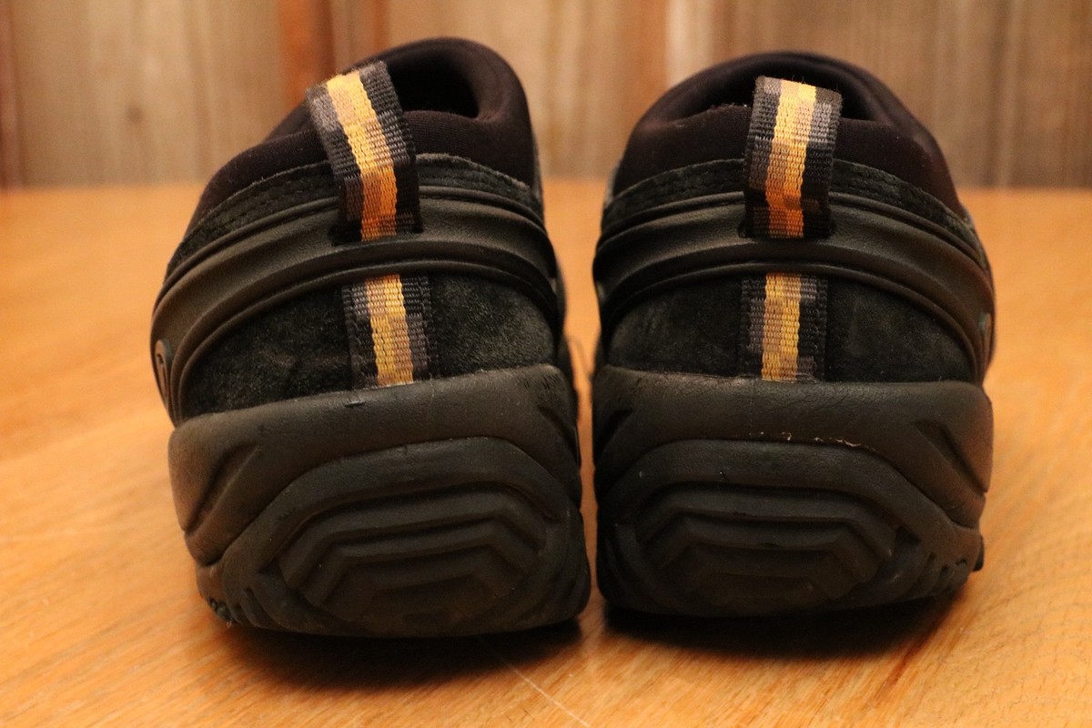 Merrell Orbit Moc Black Mens Slip On Suede Casual Walking 