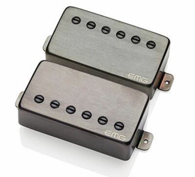 EMG Marty Friedman Signature Humbucker set - brushed black chrome