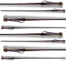 Cold Steel Sjambok Whip Large Black 54" 1.3m 95SLB NEW!