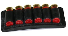 New Genuine Leather Shotgun Shell Ammunition Carrier Belt Slide 12 Gauge Hunting