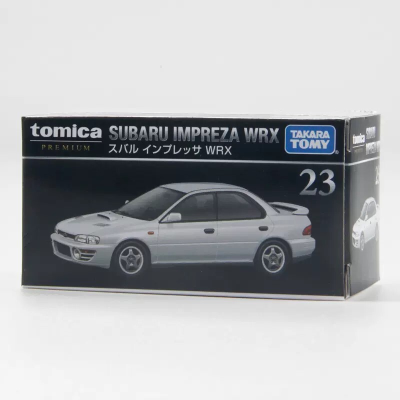 タカラトミー SUBARU IMPREZA WRX コレクション P賞 Subaru Impreza WRX 1992 Hachette 1/24Scale Japanese Cars