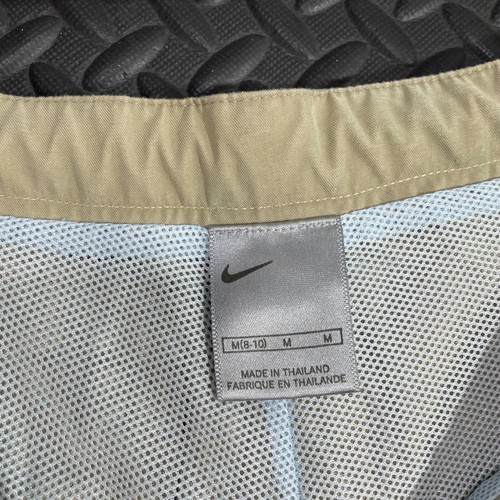 Pantalones Nike vintage para mujer beige medio rompevientos pista calentamiento Ripcord - Imagen 3 de 11