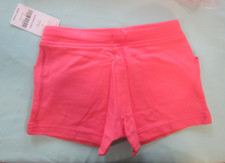 Carter's Girls Pull-On Size 2T Pink Shorts Drawcord Ruffled Pockets NWT