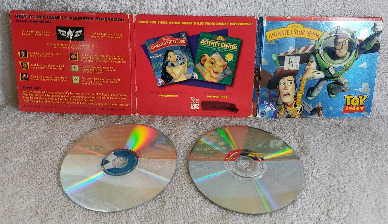 Dan the Pixar Fan: Toy Story 2: Activity Center CD-ROM