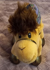 CAMEL STANDING PLUSH ANIMAL BIBLELAND GIFTS Jerusalem Shiny Gold