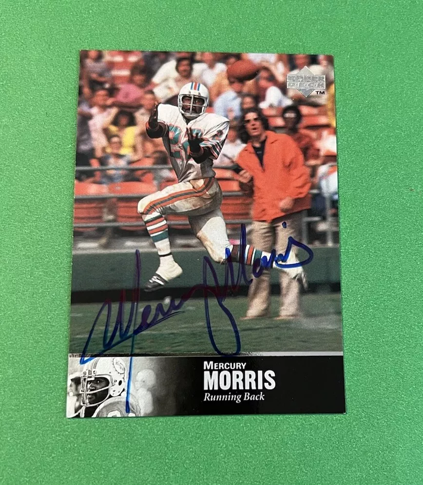 Mercury Morris trading card