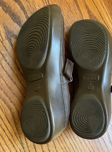 Naot Lagos Mary Jane Leather Brown Sz 37 ( 6 US ) Worn Once EUC - Picture 3 of 6