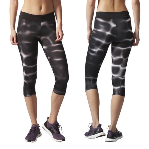 ADIDAS Da Donna Response 3/4 Corti Palestra Leggings Capri Running TRAINING  PANTS NUOVO | eBay