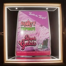 Juicy Jay’s Wraps Terps Purple Gelato~Full Box 25/2ct Packs