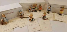 Goebel Berta Hummel Christmas Ornaments Studio Hummel Set #21,7 & 8 W/Boxes -2+2