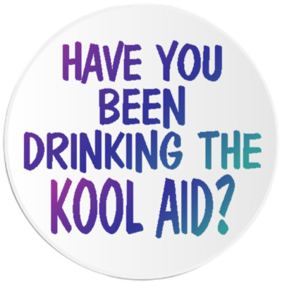 Have You Been Drinking The Kool Aid? - 25 Pack Circle Stickers 3 Inch