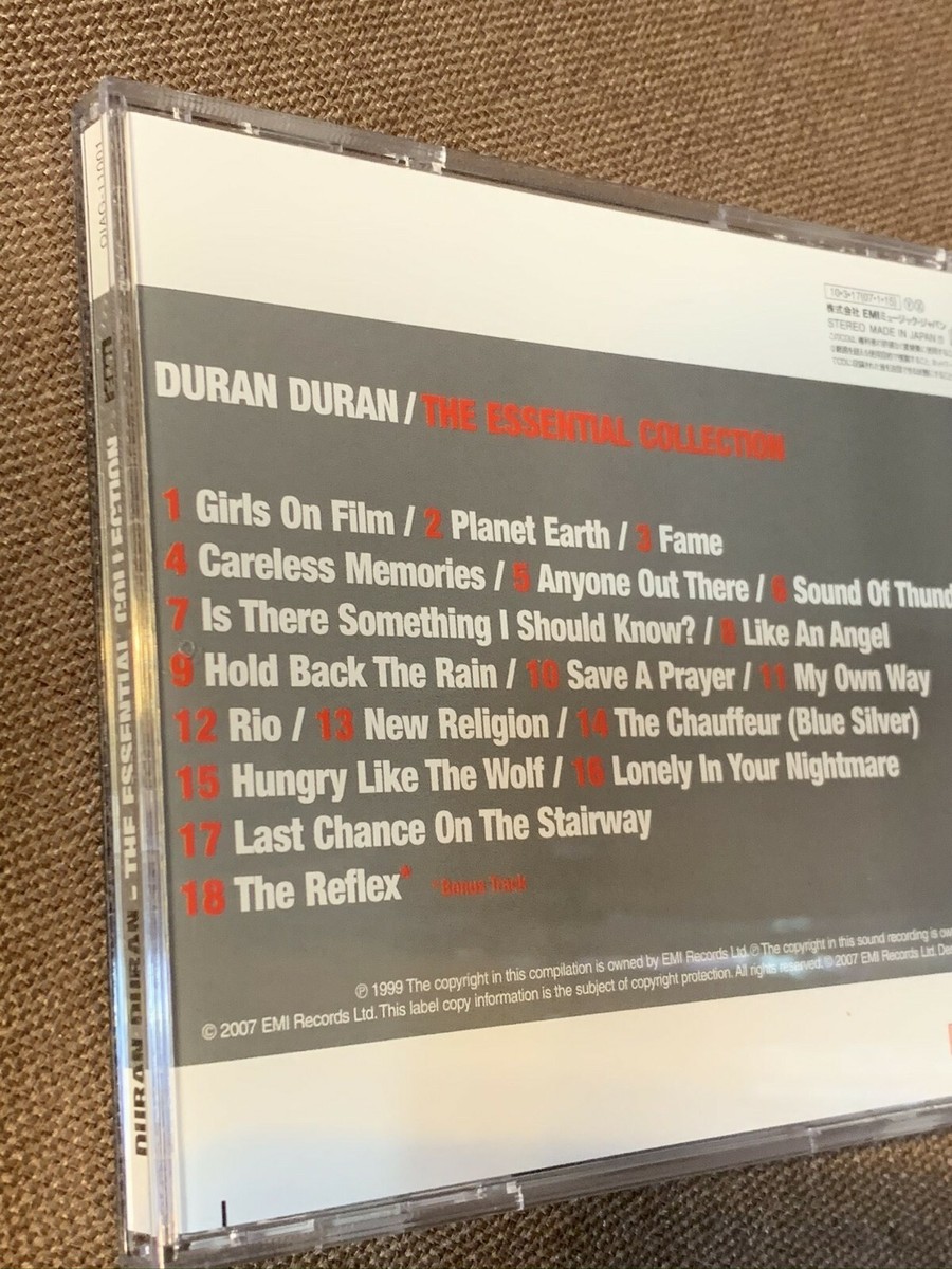 DURAN DURAN The Essential Collection JAPAN CD QIAG-11001 w/PS, No