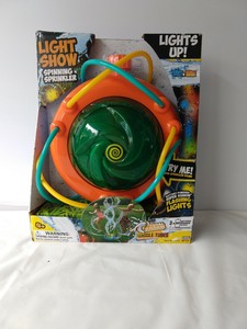 Light Show Spinning Sprinkler Tidal Storm Wiggle Tubes Lights Up New 729747312503 | eBay