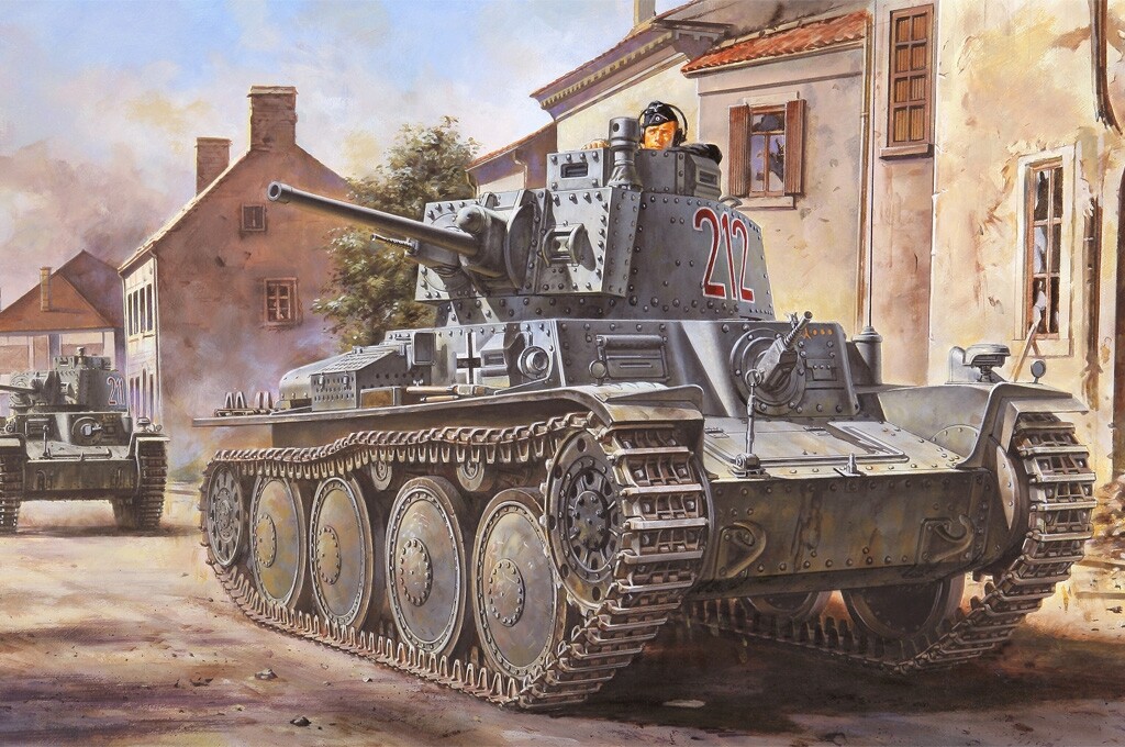 HOBBY BOSS 80141 1:35 German Panzer Kpfw.38(t) Ausf.B