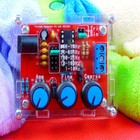 XR2206 Funktion Generator Zum Selbermachen Kit Sinus Dreieck Ausgang 1 HZ-1MHZ + Gehäuse ATF