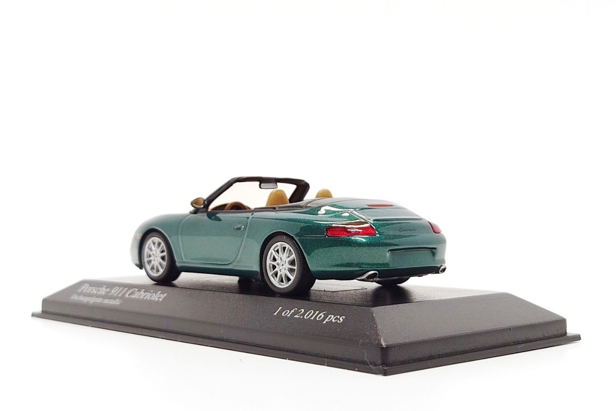 Minichamps 1:43 Porsche 911 Cabriolet (996.2) in Rainforest Green