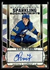 2022-23 Upper Deck Black Diamond Sparkling Rookie Scripts Owen Power #SCR-OP